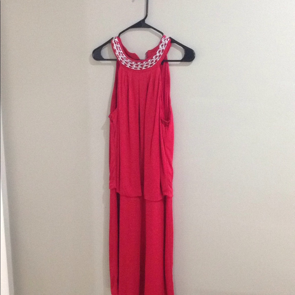 Dazzling Red Dress